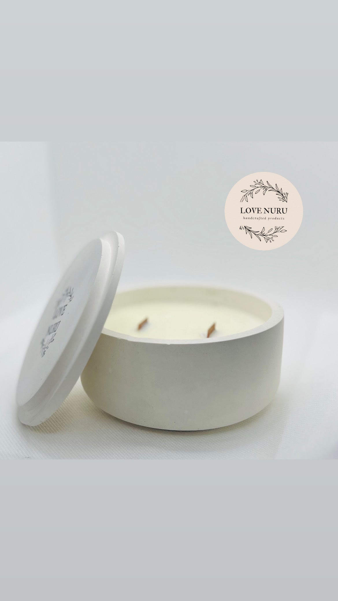 Double Wood Wick Soy Wax Candle - 250ml
