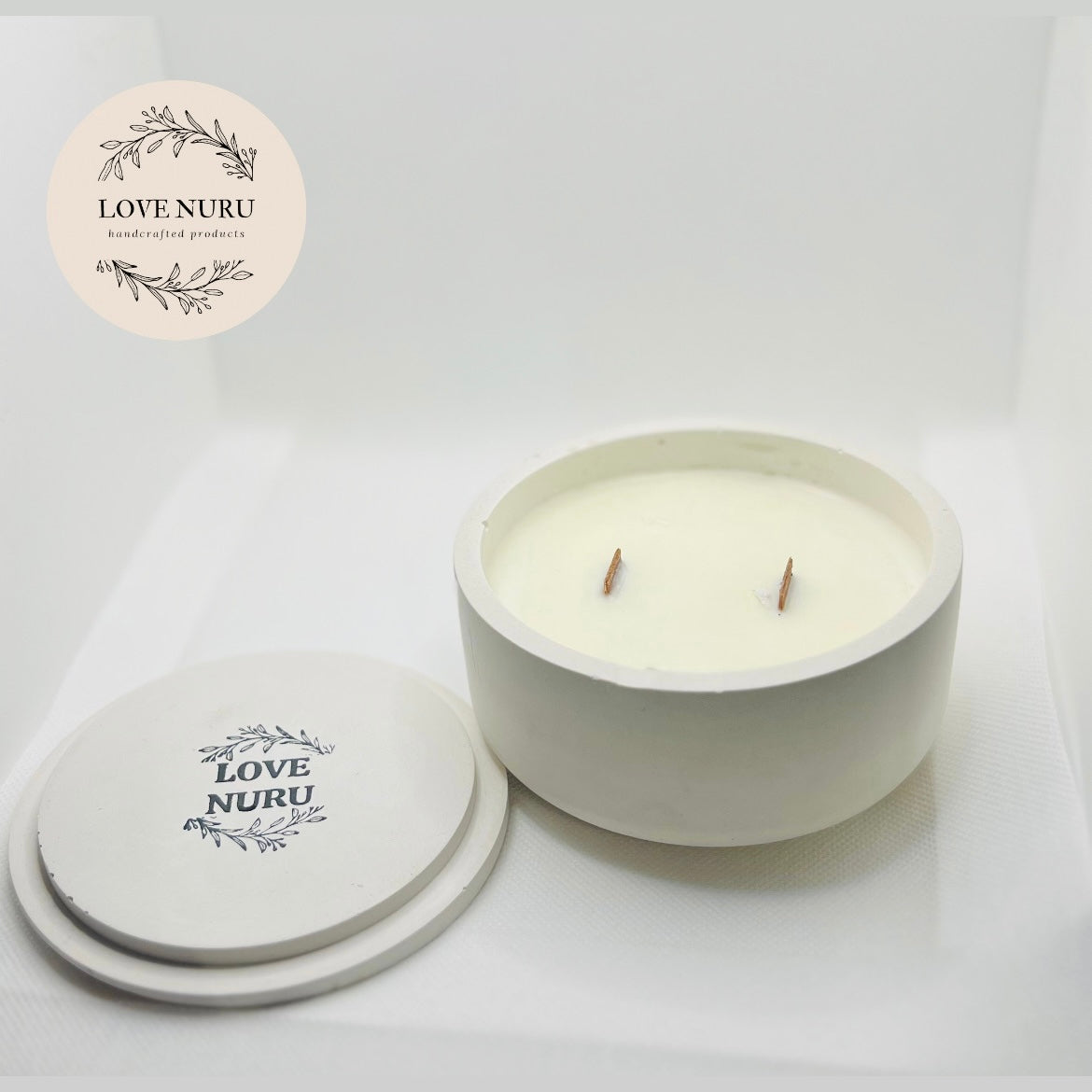 Double Wood Wick Soy Wax Candle - 250ml