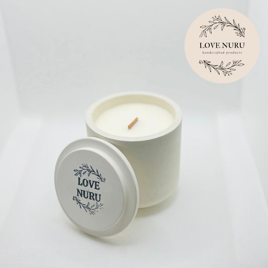 Single Wood Wick Soy Wax Candle - 200ml